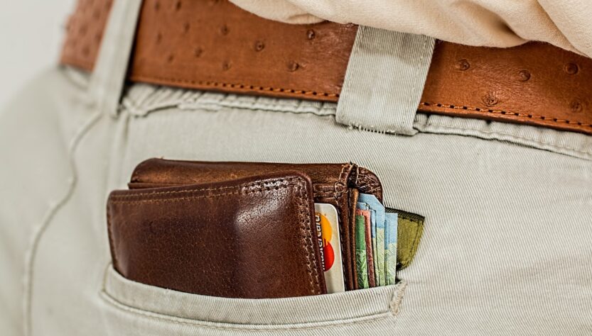 wallet, cash, pocket