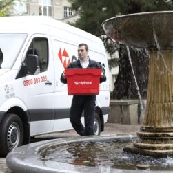 city trans, courier, courier driver